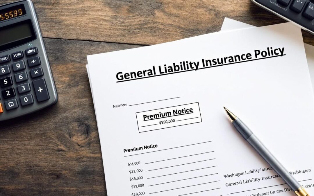 General Liability Premiums Washington: What to Expect
