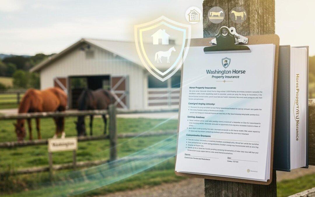 Horse Property Insurance in Washington: Safeguarding Stables, Pastures, and Passions