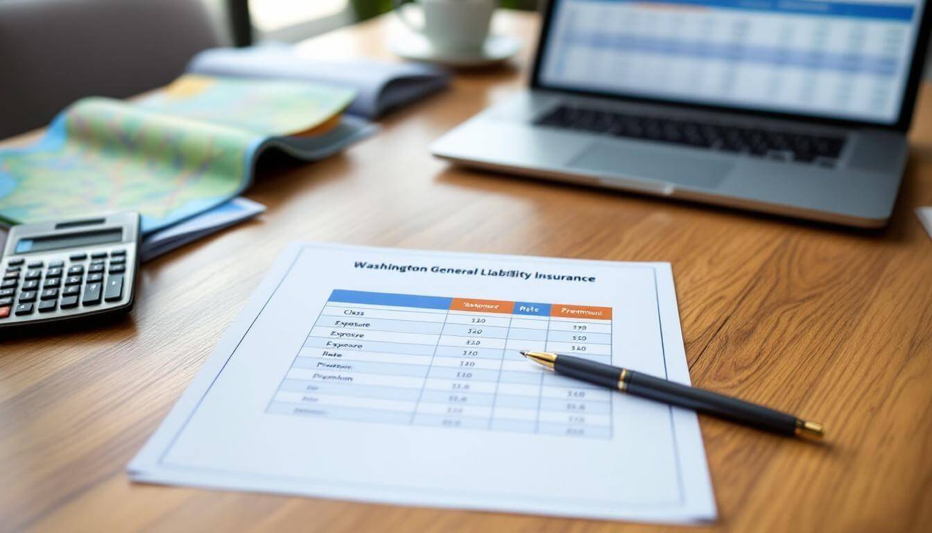 Washington General Liability Rates: How They Are Determined