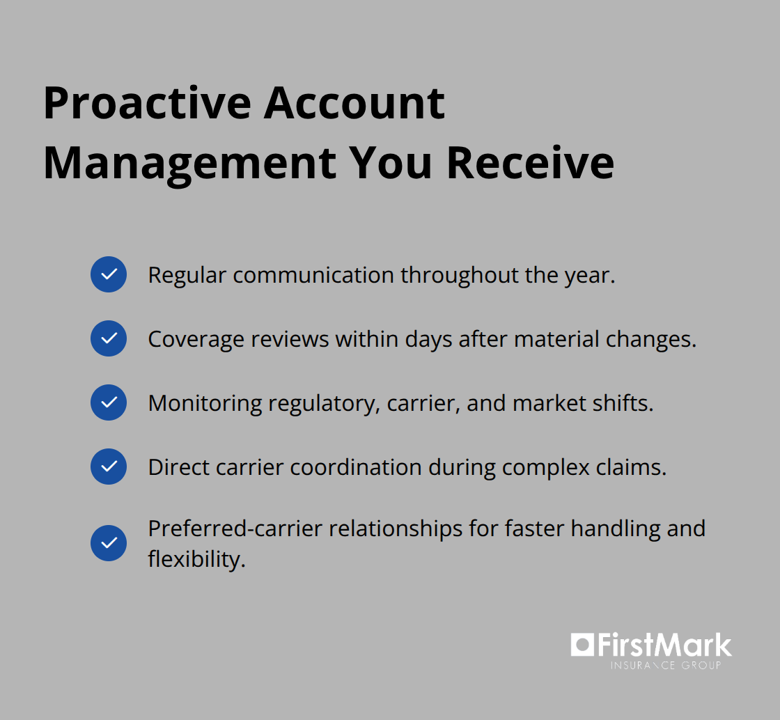 Checklist of ongoing concierge actions that keep your coverage aligned with your life - Concierge client insurance Seattle